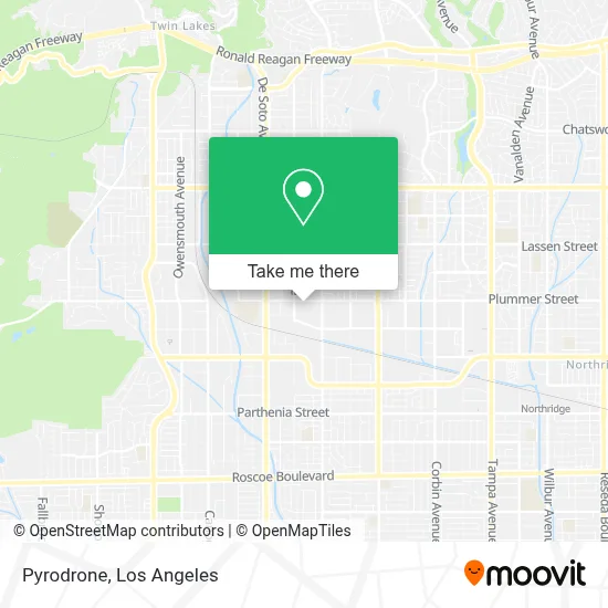 Pyrodrone map