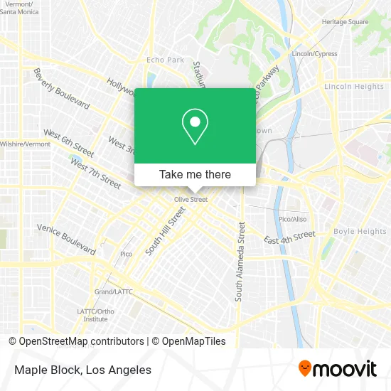 Maple Block map