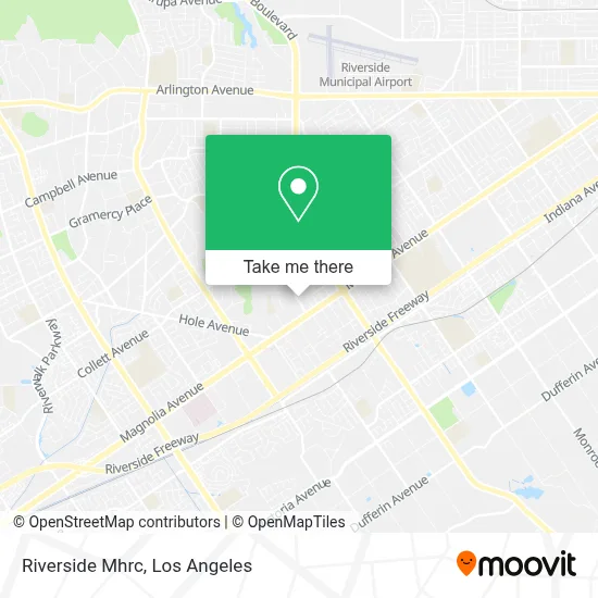 Riverside Mhrc map