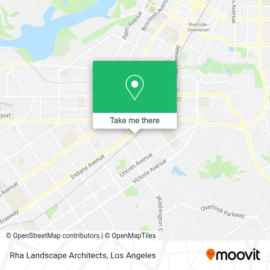 Rha Landscape Architects map