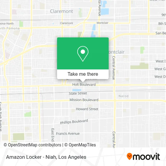 Amazon Locker - Niah map
