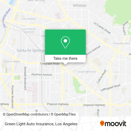 Green Light Auto Insurance map