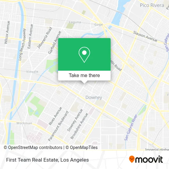 First Team Real Estate map