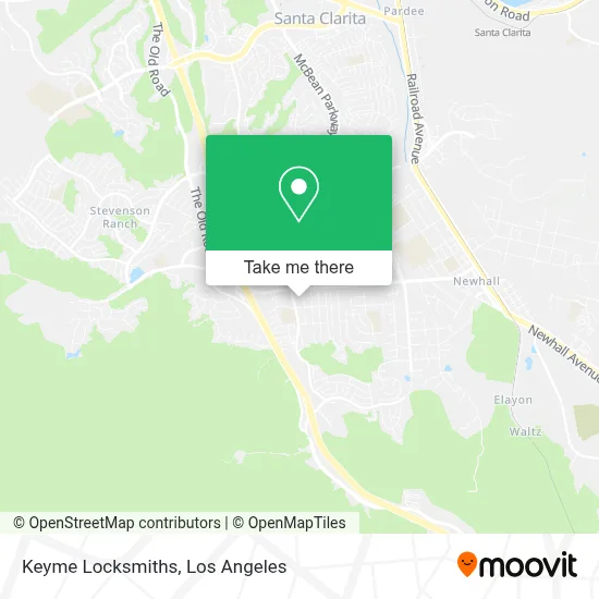 Keyme Locksmiths map