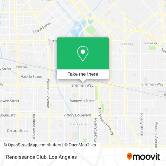 Renaissance Club map