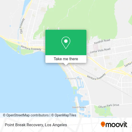 Point Break Recovery map