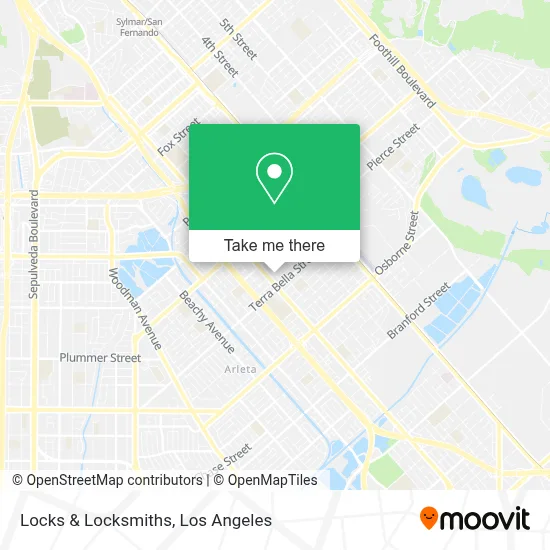 Locks & Locksmiths map