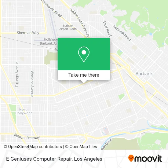 E-Geniuses Computer Repair map