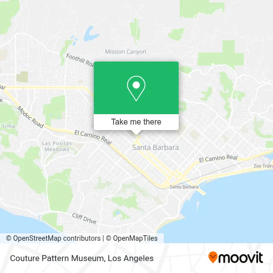 Couture Pattern Museum map