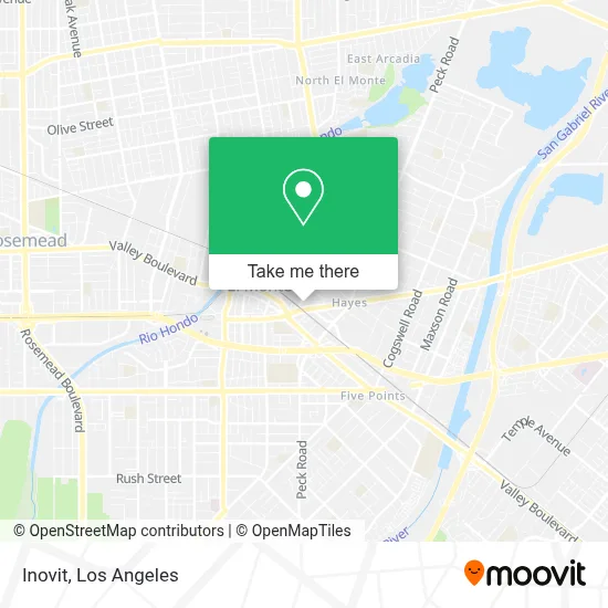 Inovit map