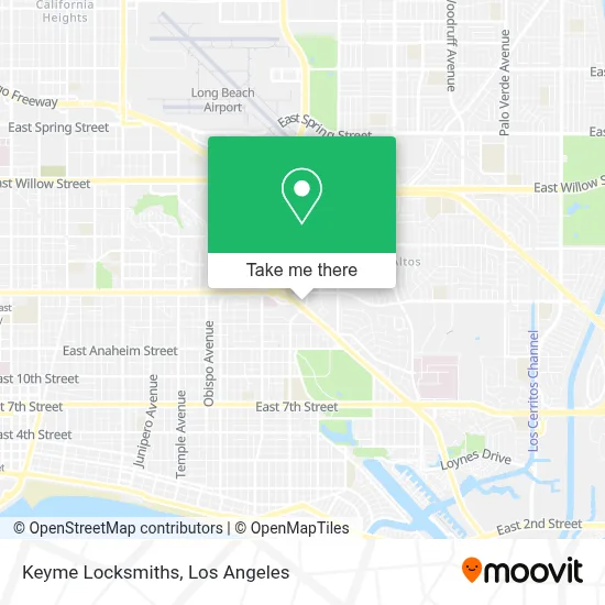 Keyme Locksmiths map