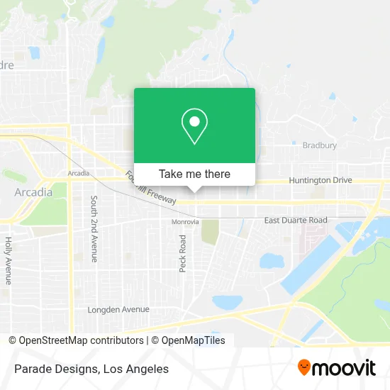 Parade Designs map