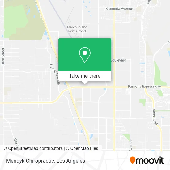 Mendyk Chiropractic map