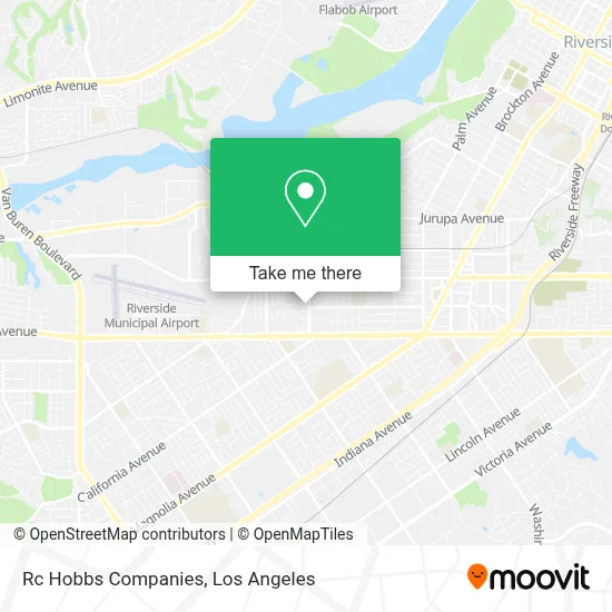 Rc Hobbs Companies map