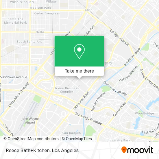 Reece Bath+Kitchen map