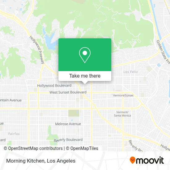 Morning Kitchen map
