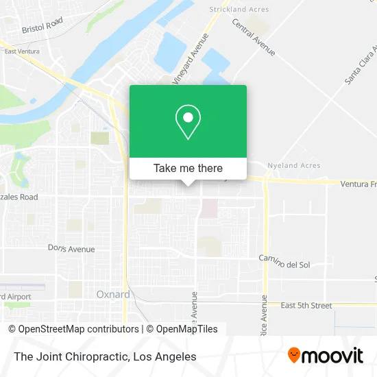 The Joint Chiropractic map