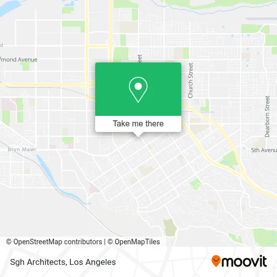 Sgh Architects map