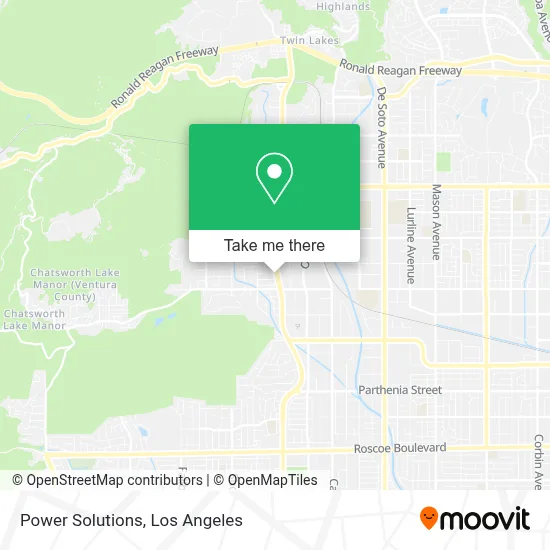 Power Solutions map