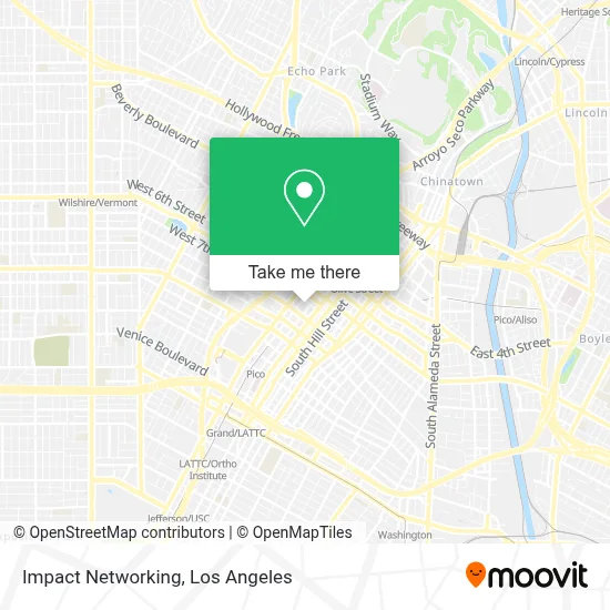 Impact Networking map