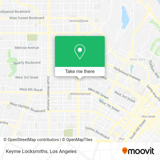 Keyme Locksmiths map
