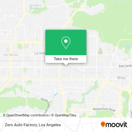 Zero Auto Factory map