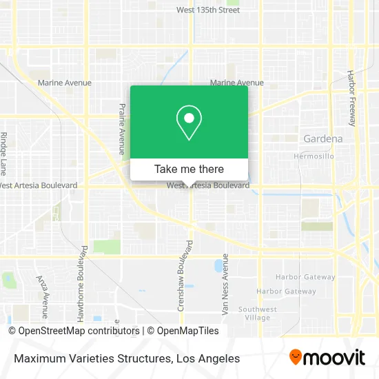 Maximum Varieties Structures map