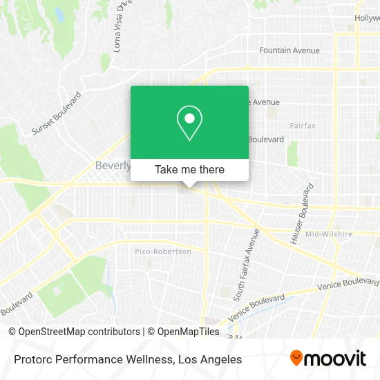 Protorc Performance Wellness map