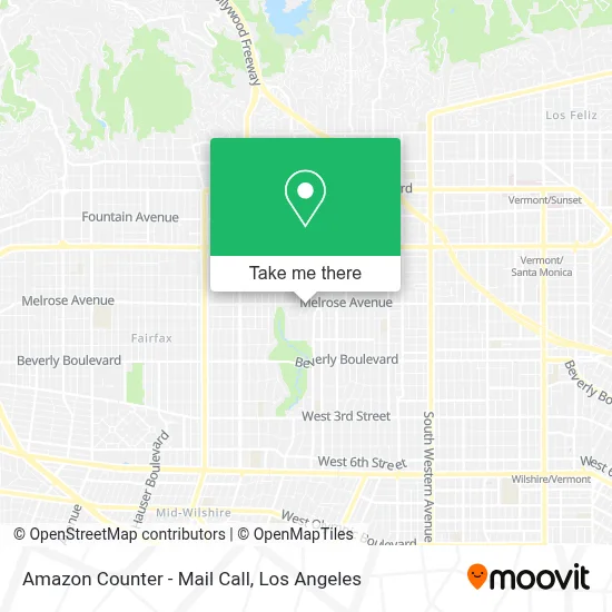 Amazon Counter - Mail Call map