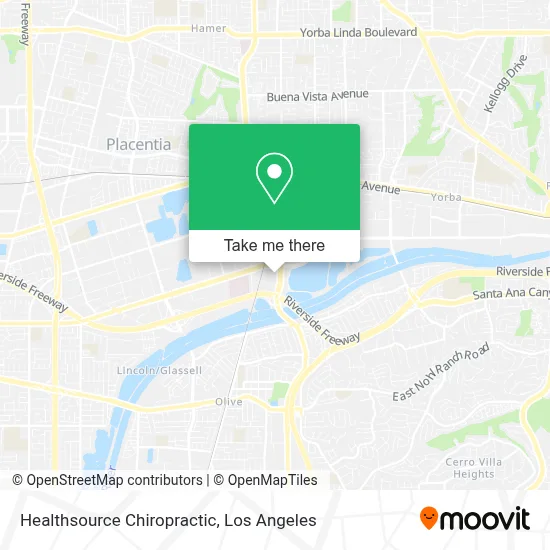 Healthsource Chiropractic map