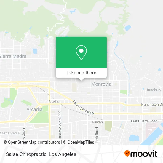 Salse Chiropractic map