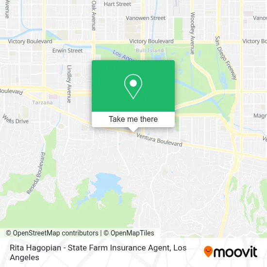 Rita Hagopian - State Farm Insurance Agent map