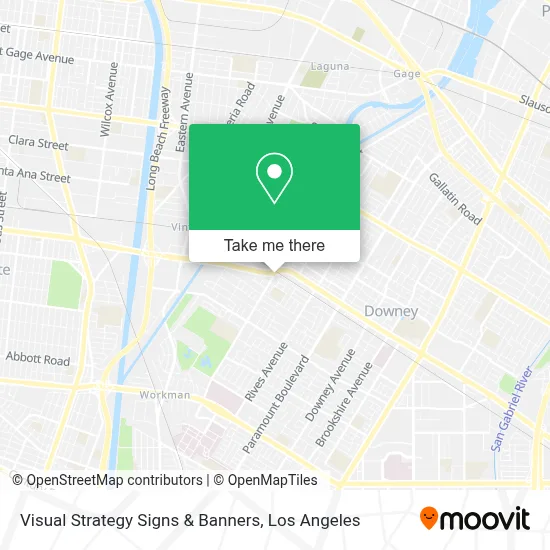 Visual Strategy Signs & Banners map