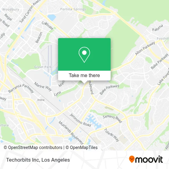 Techorbits Inc map