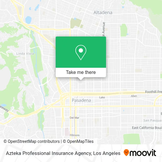 Azteka Professional Insurance Agency map