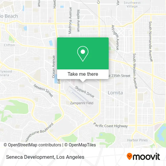 Seneca Development map