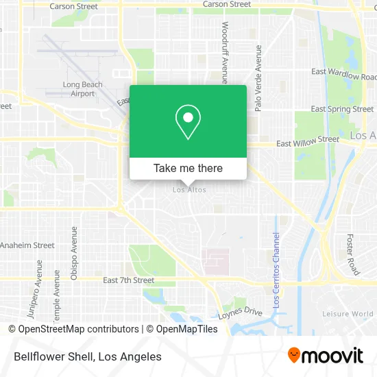 Bellflower Shell map