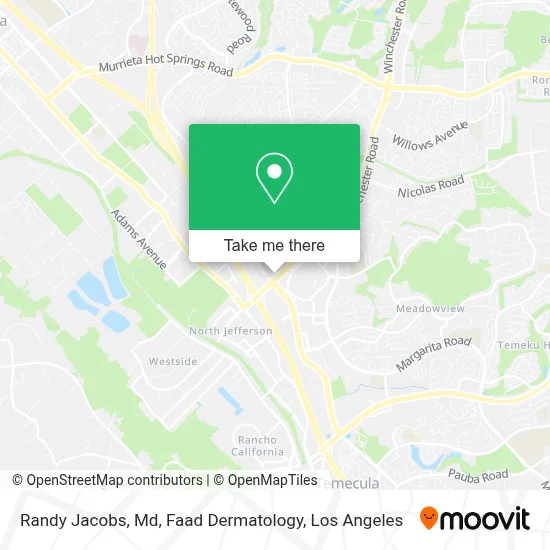 Randy Jacobs, Md, Faad Dermatology map
