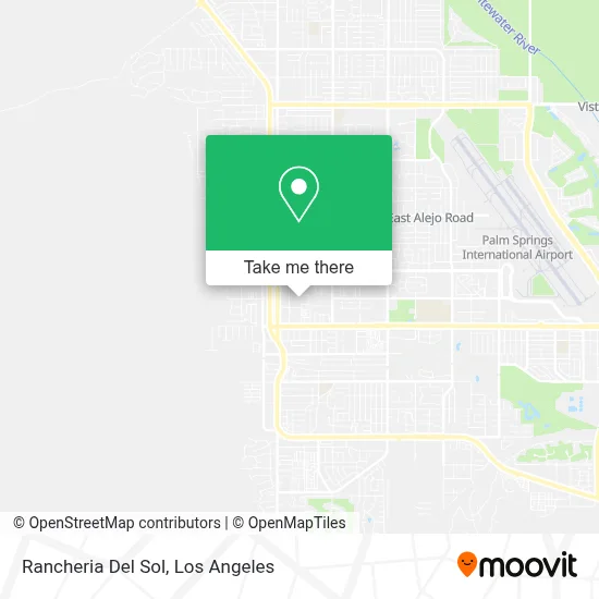 Rancheria Del Sol map