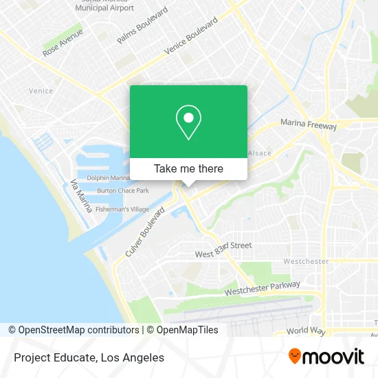 Project Educate map