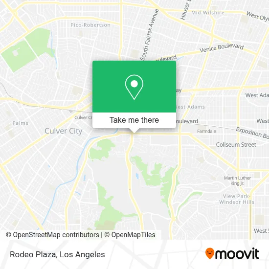 Rodeo Plaza map