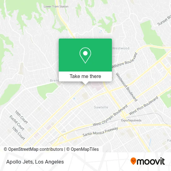 Apollo Jets map