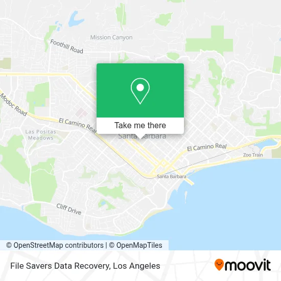 File Savers Data Recovery map