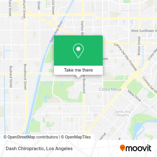 Dash Chiropractic map