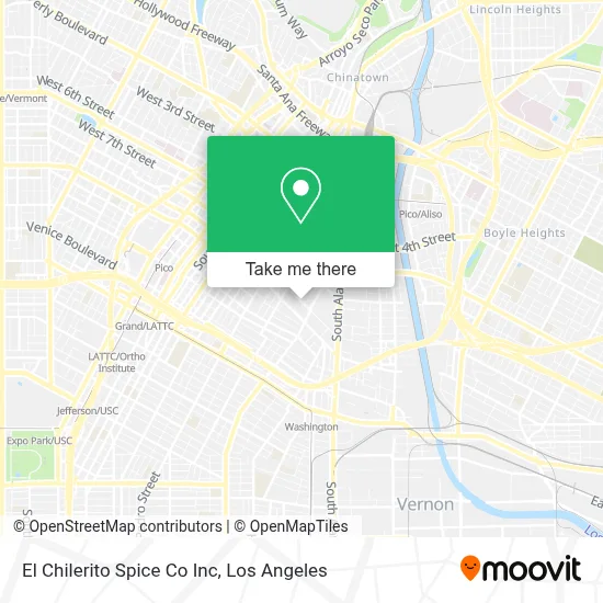 El Chilerito Spice Co Inc map