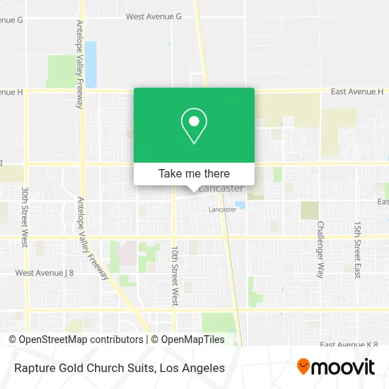 Rapture Gold Church Suits map