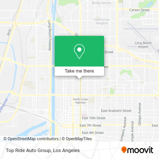 Top Ride Auto Group map