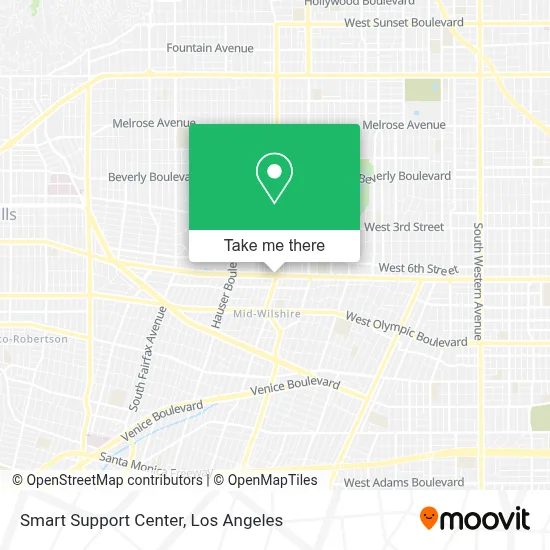 Smart Support Center map