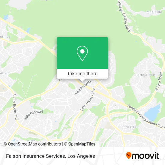 Faison Insurance Services map