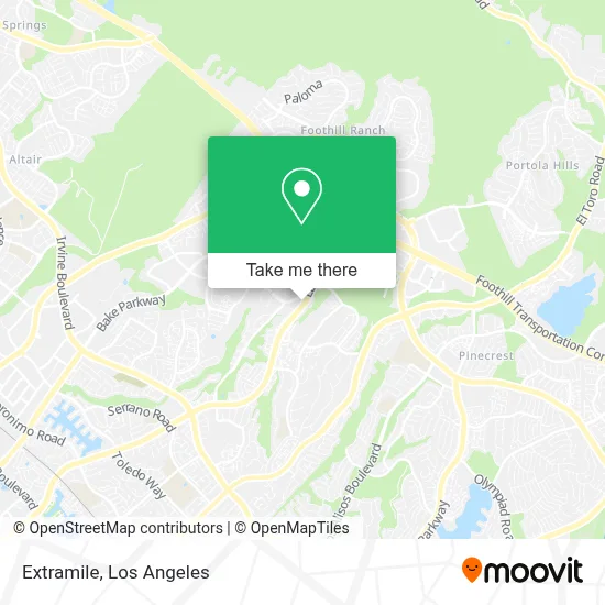 Extramile map